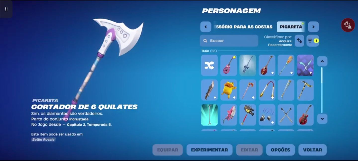 MELHOR CONTA TRYHARD BASIC / 1100vbucks / 62 skins / Passe de Batalha atual