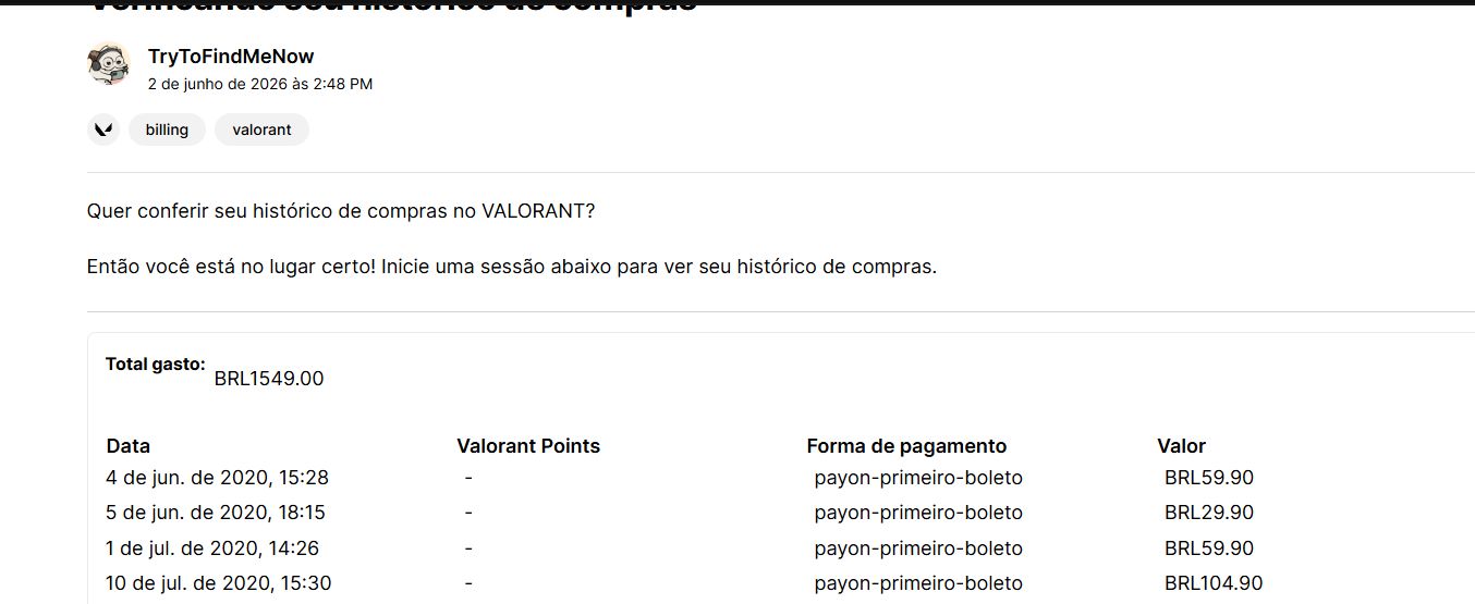 Conta Valorant com as melhores Skins! R$1500+ gastos