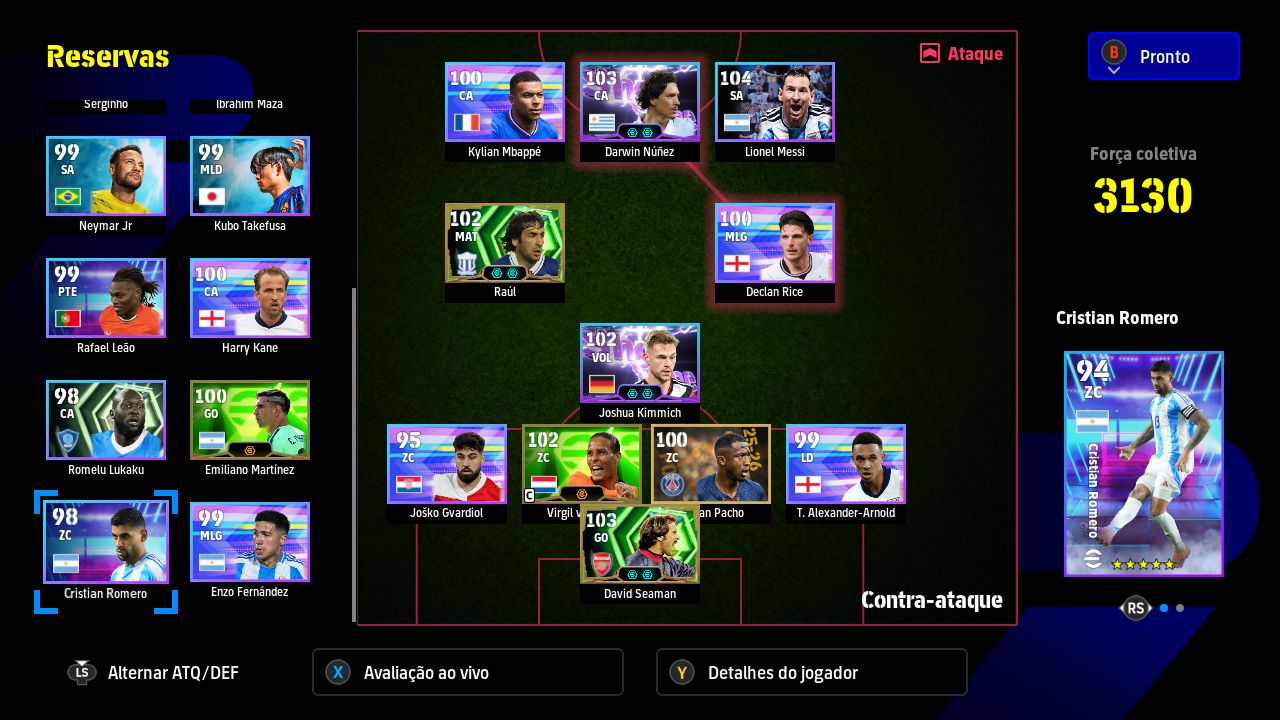 Conta efootball [Xbox e Pc] pra começar a diversão