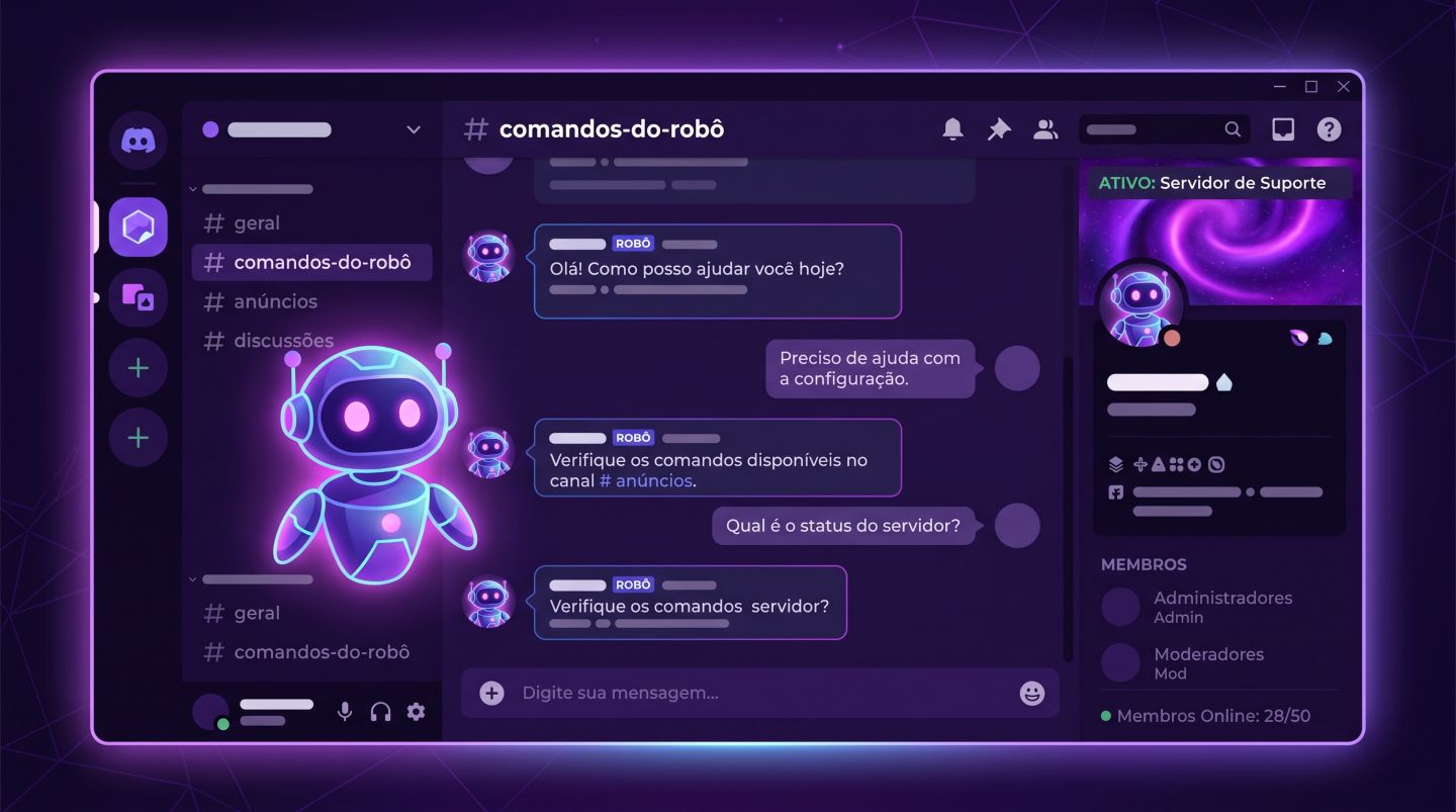Bot Discord, Site, API e Sistema | Entrega em até 7 dias | Orçamento