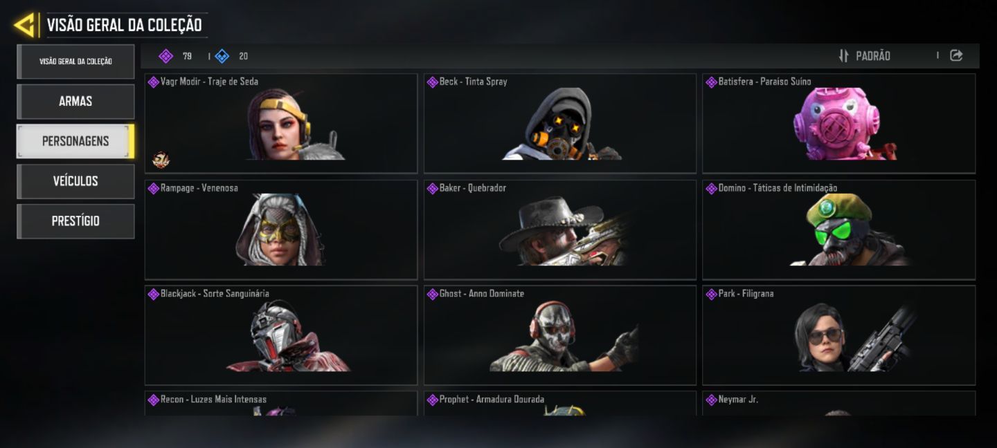 CONTA COD MOBILE +500 SKINS DE ARMA