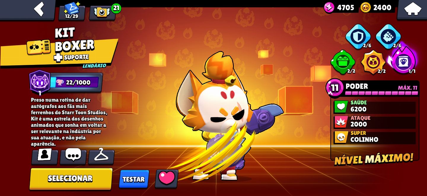 Conta Brawl Stars antiga 40+ troféus 100+ brawlers