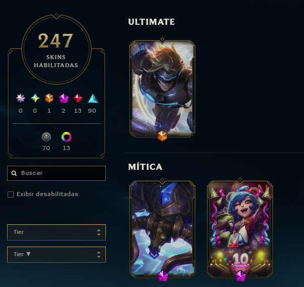 CONTA RARA 2012 (S2) | +200 SKINS | ÍCONES VETERANO | ÚNICO DONO