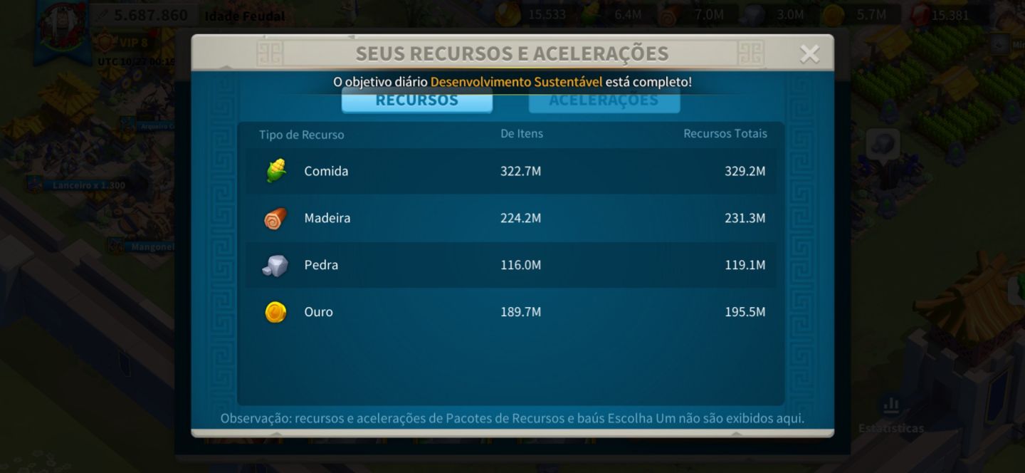PROMOÇÃO KVK 1 RISE OF KINGDOMS