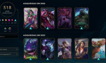 Conta LOL e Valorant