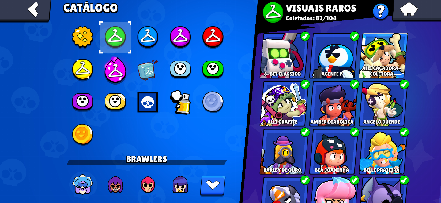 MELHOR CONTA DE BRAW 40K TROFÉUS (TODOS DADOS TROCAVEIS, PROMOÇÃO VENDA RPD)