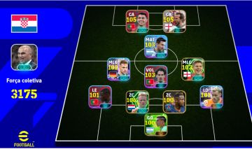 Conta Força 3175, Pack de Portugal CR7 105+Koeman 106 + Pack Inglaterra Kane 106