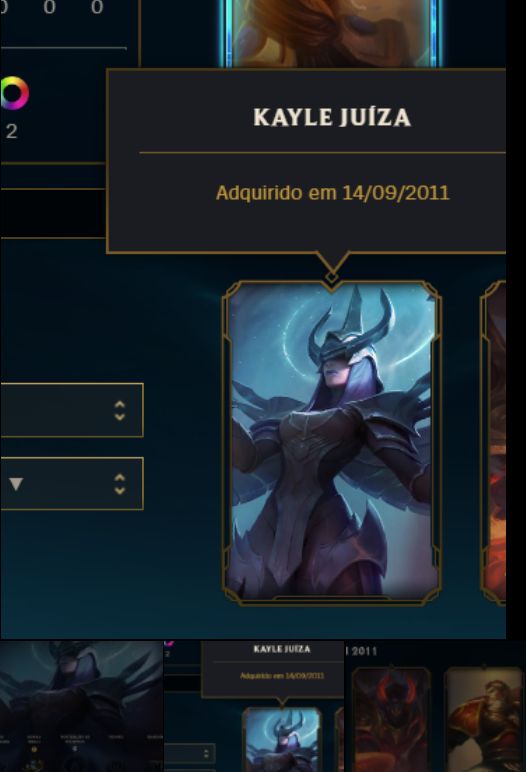 CONTA LEAGUE OF LEGENDS - KAYLE JUIZA - EUA - NO MAILL