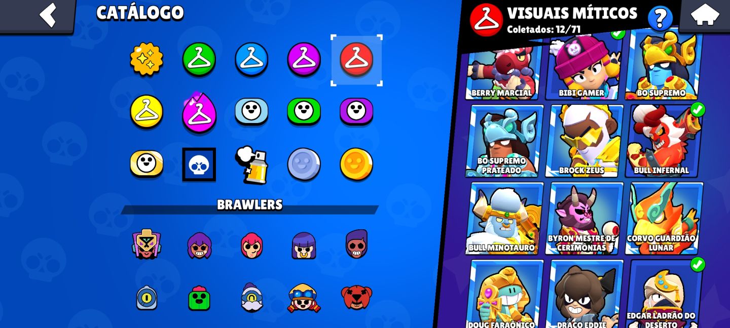 Conta de brawl stars com mais de 97mil troféus