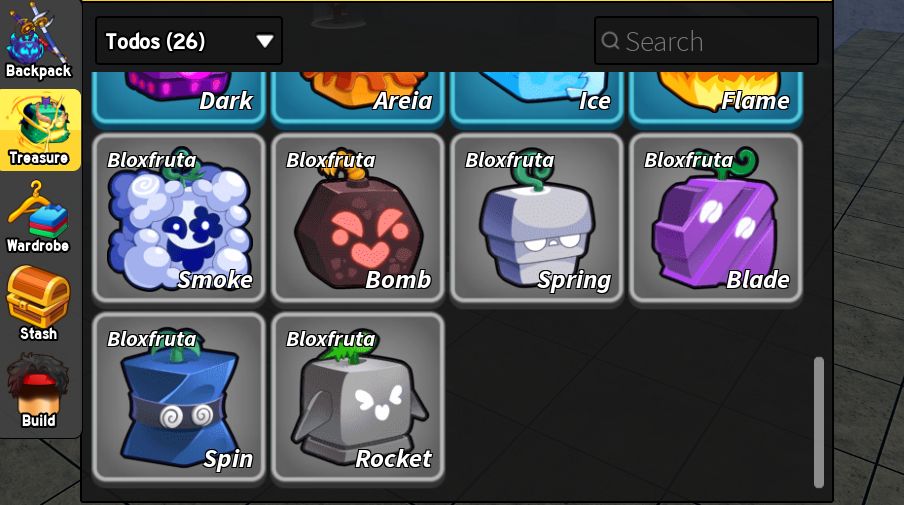 Conta Blox Fruits full maestria em armas / frutas, 2 raças v4
