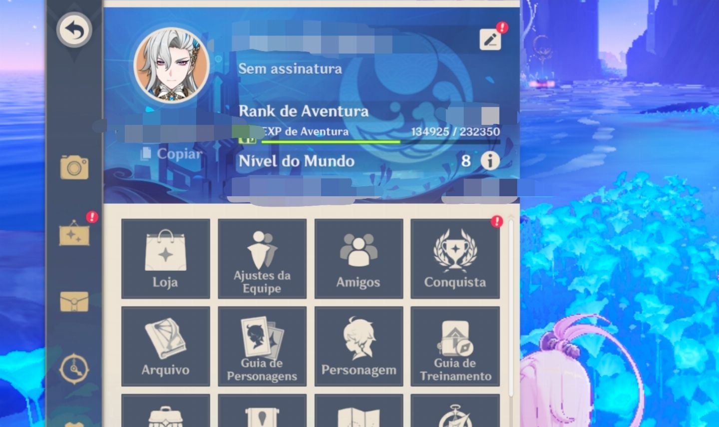 Conta main zibai time f2p buildada quase de graça!!