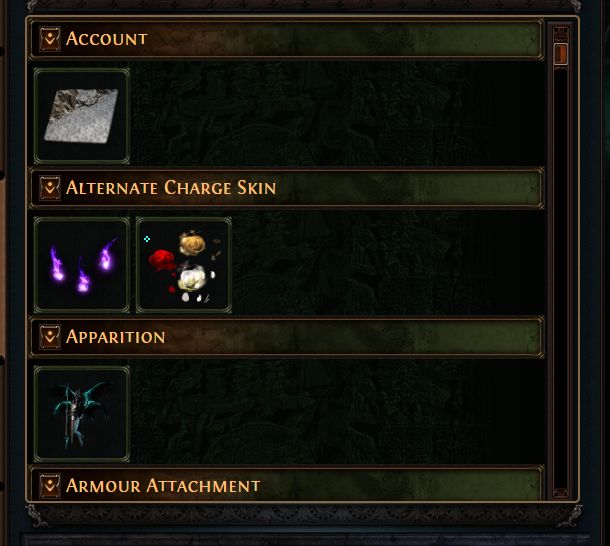 Conta POE 1 E 2 (Path of exile)