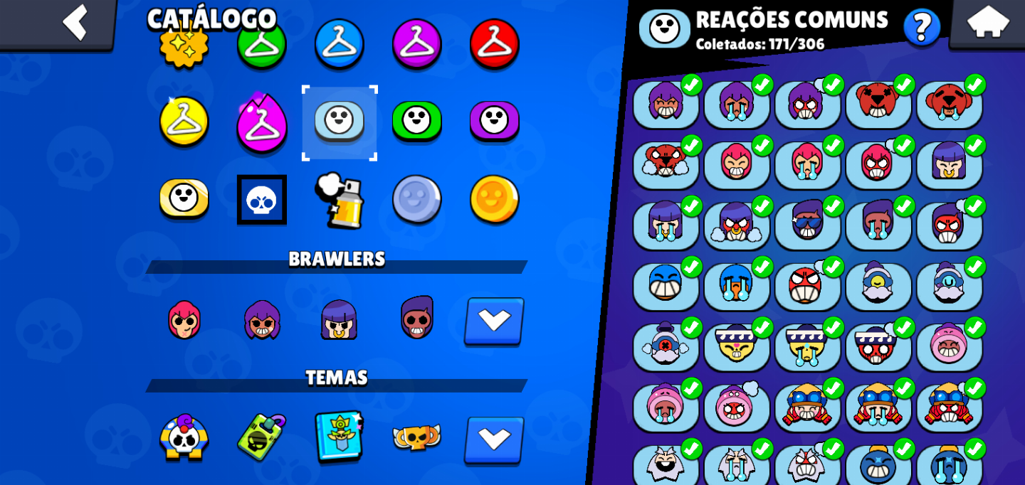 CONTA BRAWL STARS 106/106 COM 62K E MAIS DE 310 SKINS | NEGOCIO VALOR