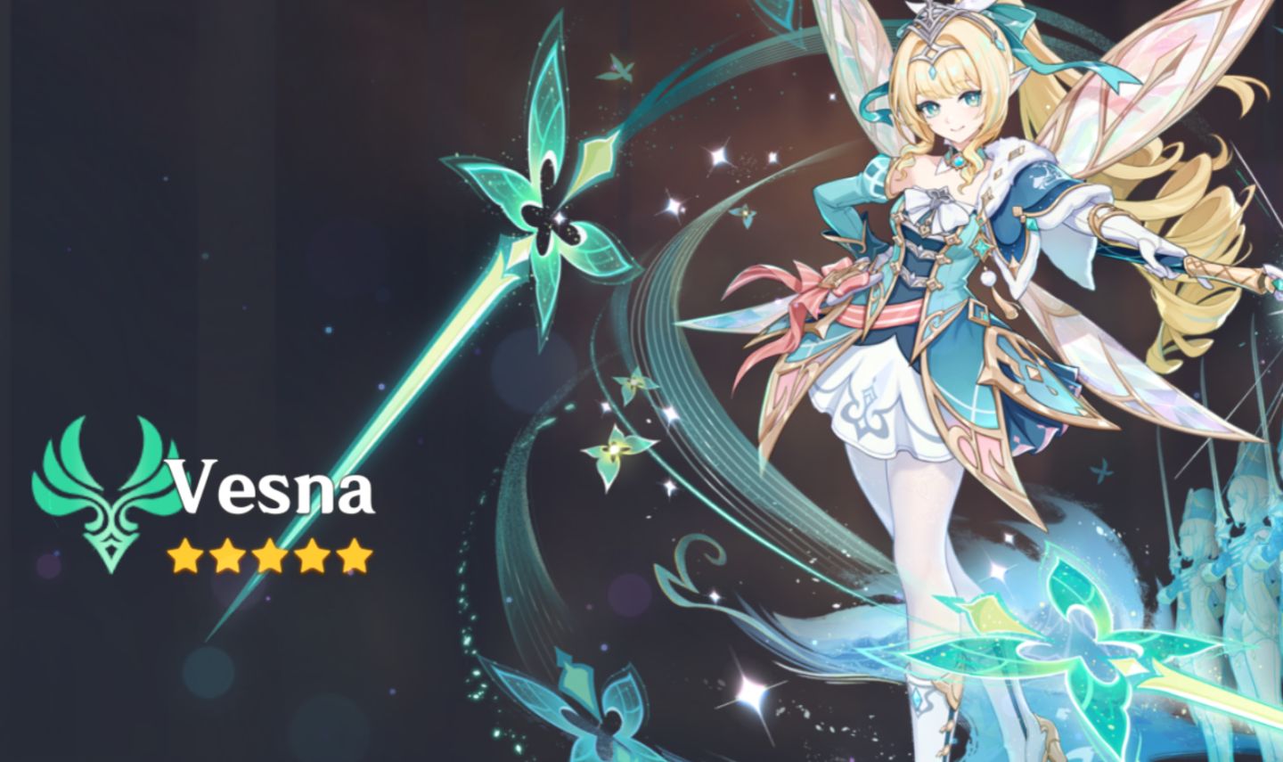 Conta genshin vesna/varesa/nilou/+4 mochileiros