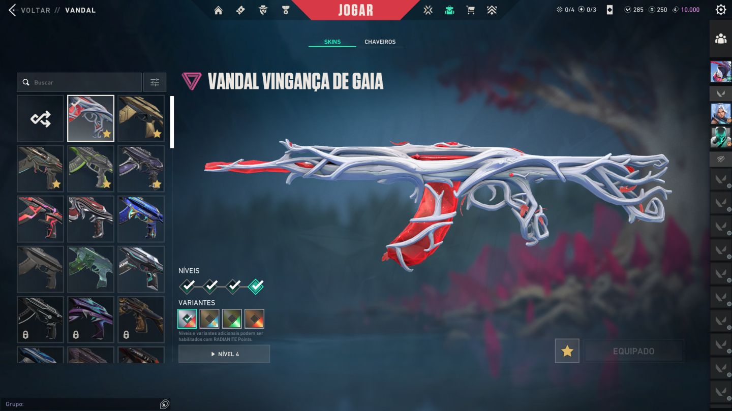 CONTA VALORANT 2500 REAIS GASTOS MUITAS SKINS
