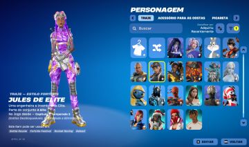 Conta Fortnite|The rock, Rei Gelo, Corascana, Pernalonga,Juice WRLD+71 Picaretas