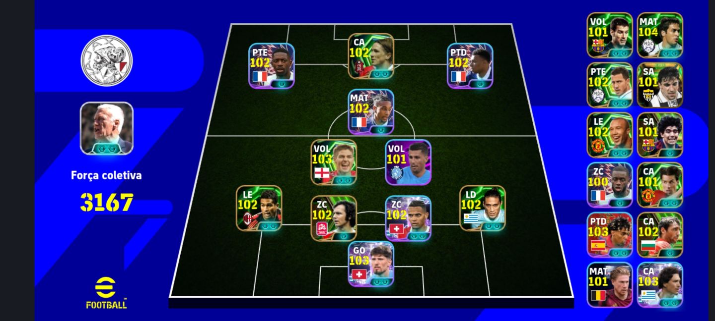 Conta efootball!