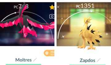 Zapdos de galar shiny e Moltres Galar Cp pra Grande Liga