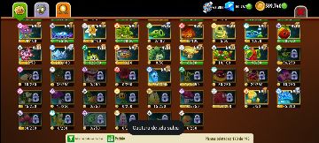 Contas Plants vs Zombies 2 quase todas as plantas desbloqueadas - muitos recusos