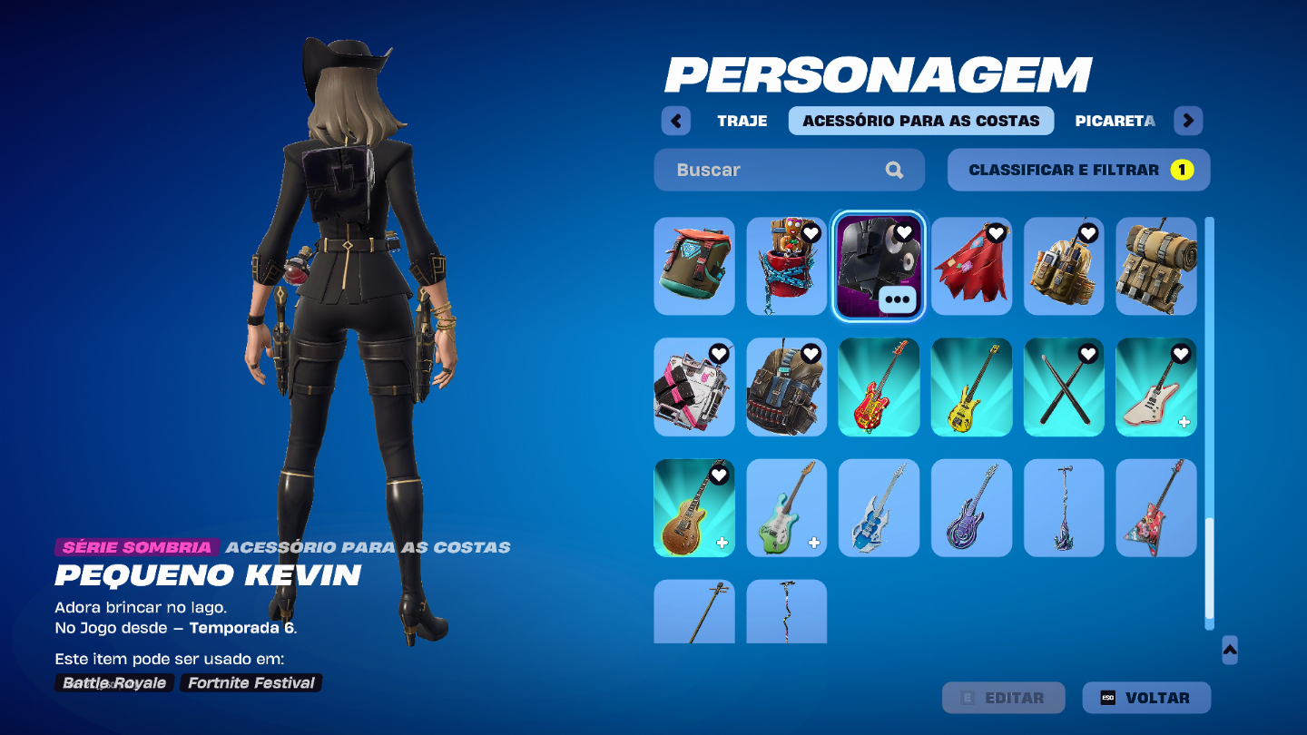CONTA OLD FORTINITE PARA FÃ DE METALLICA (V-BUCKS DIÁRIOS - SALVE O MUNDO)