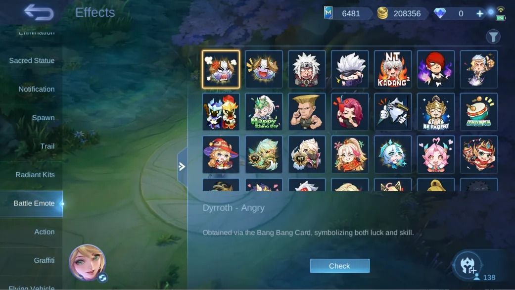 CONTA MAIN JUNGLE COM MUITAS SKINS