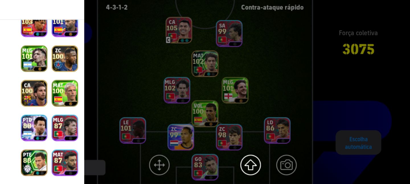 Contas de efootball steam/pc e mobile full acesso