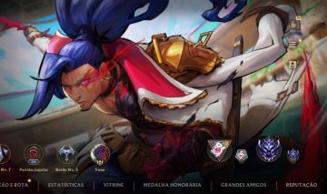 Conta de Wild Ri, level 72 e no diamante 3 e 31 skins.