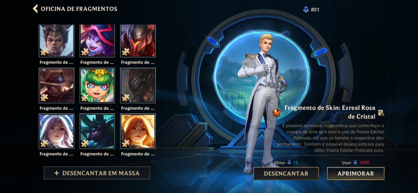 CONTA WILD RIFT -90 SKINS|4 PRESTÍGIO/PRIMOROSA|JARVAN IV MÍTICO | ELITE COLEÇÃO