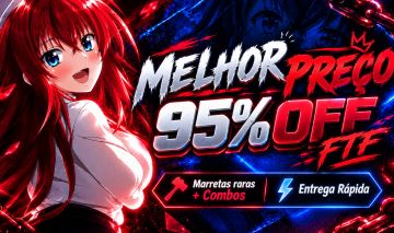 MELHOR PREÇO 95% OFF FTF | Marretas raras + Combos | Entrega Rápida