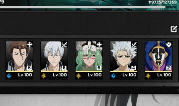 Aizen B6, Nelliel B6, Gin B6 e mais