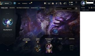 CONTA LOL RYZE TRIUNFANTE CAMPEONADO RARA