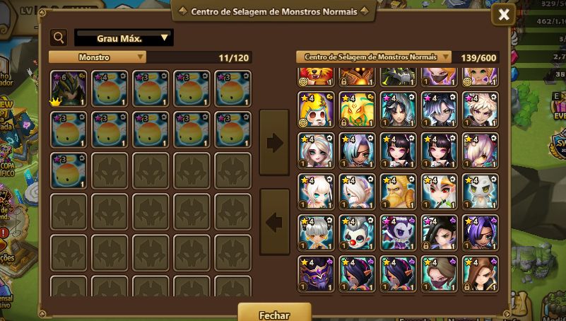CONTA END GAME - 4 LDs: GIANA + WOLYUNG + ZERATU + PONTOS