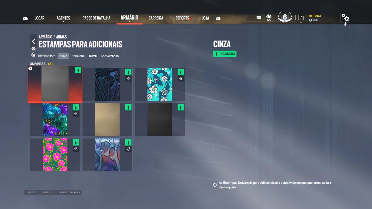 Conta Level 82 Com Elites e Skin de Times Para Console (PS)