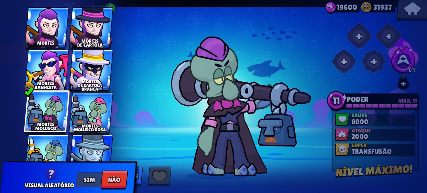 CONTA DE BRAWL STARS ANTIGA DE 2018