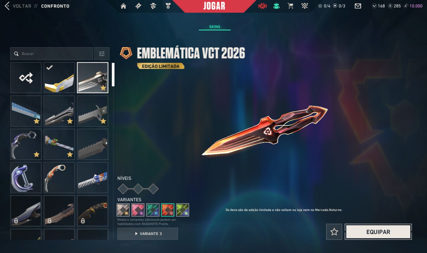 Conta de VALORANT//1800R$ GASTOS/CHAMPIONS 23, VCT MELEE 2026//Aceito propostas