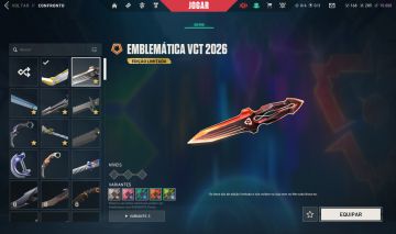 Conta de VALORANT//R$1800 GASTOS/CHAMPIONS 23, VCT MELEE 2026//Aceito propostas