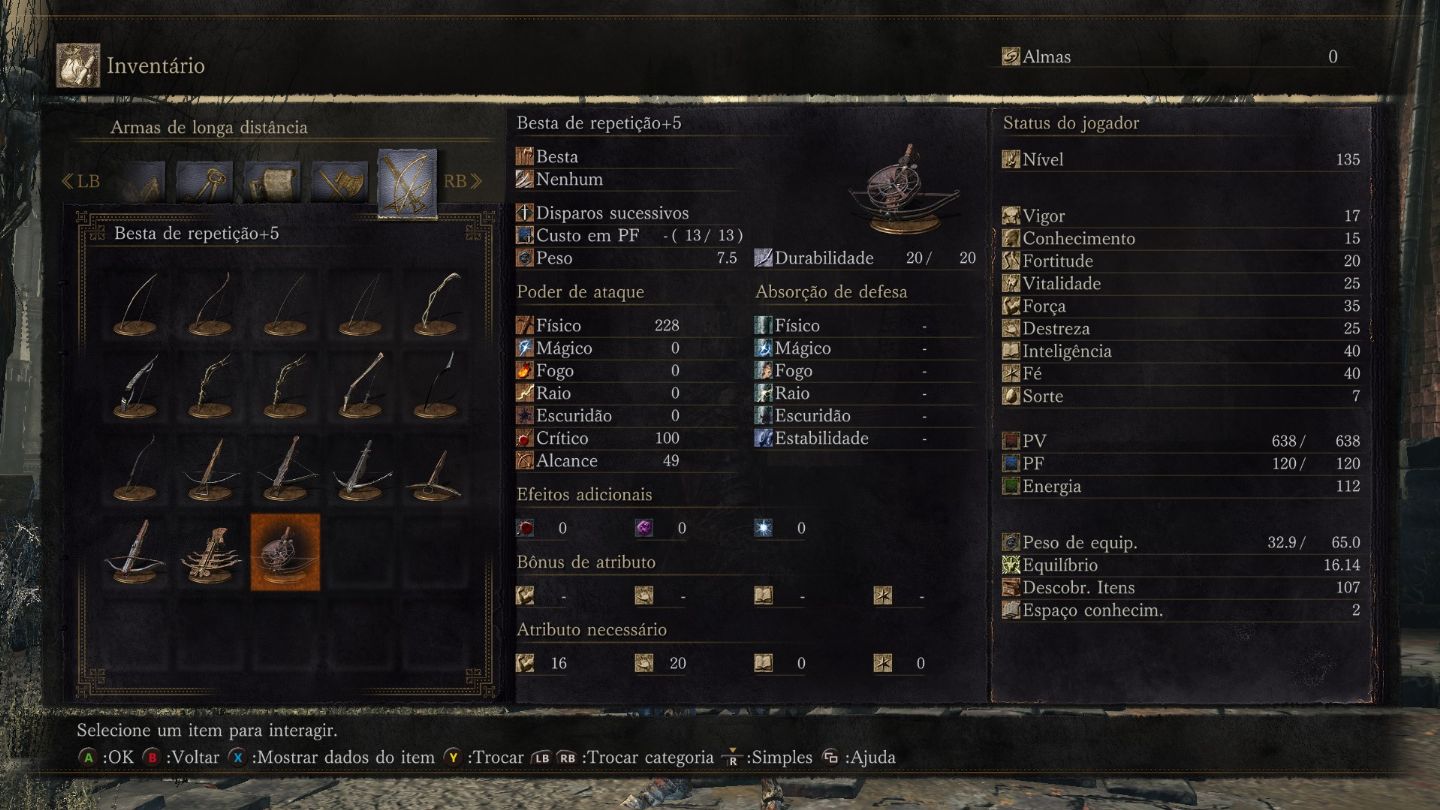 DARK SOULS 3 Todos os Itens PS4/5 e Steam