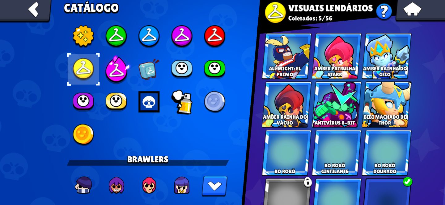 Conta Brawl Stars | 84 Brawlers | 29k Troféus