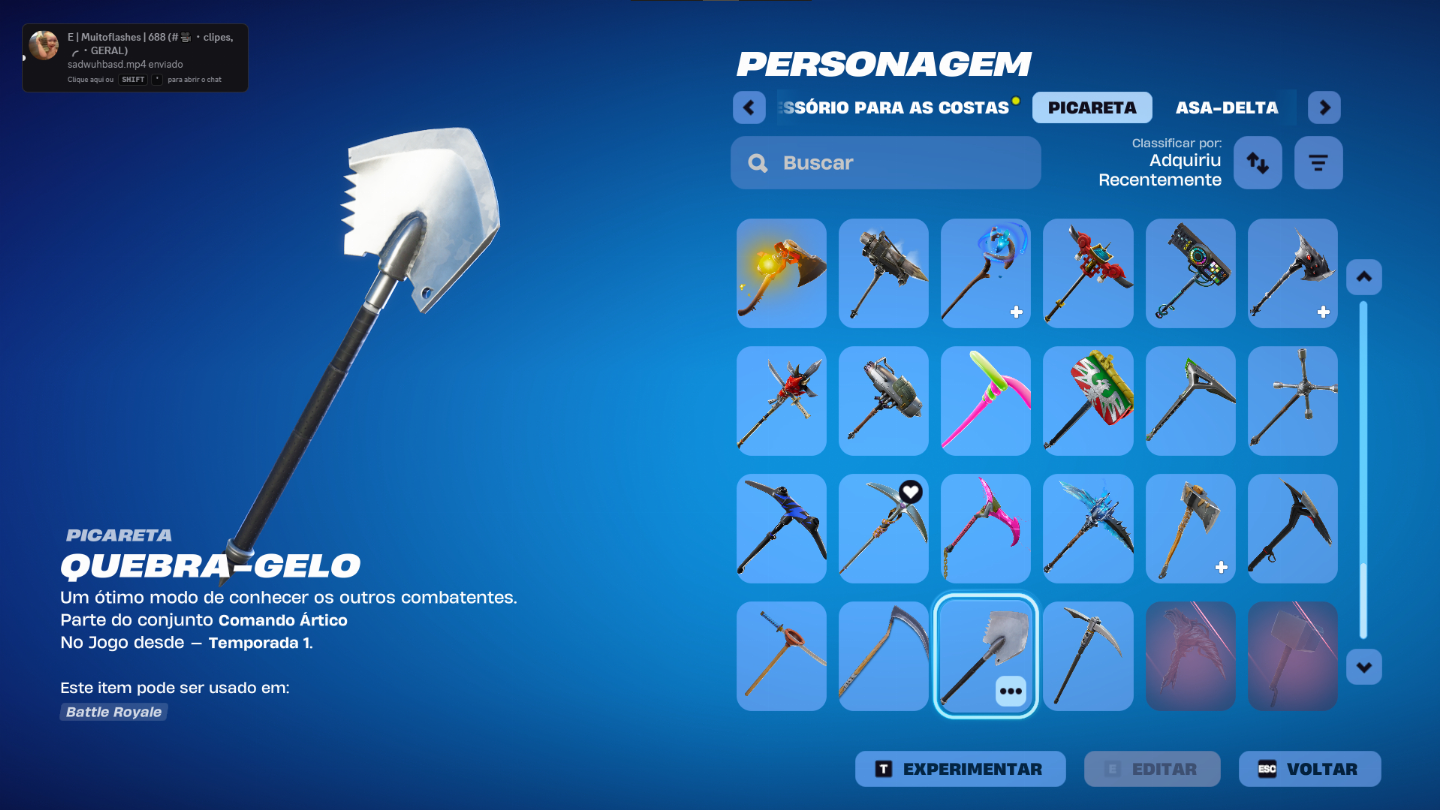 CONTA EPIC GAMES / MUITAS SKINS FORTNITE E JOGOS