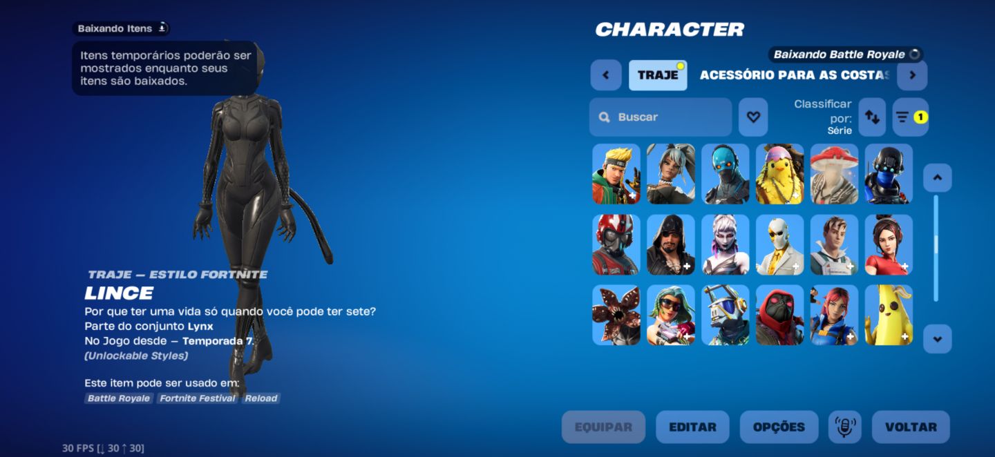 Conta Fortnite OG - 292 skins + Salve o mundo FUNDADOR
