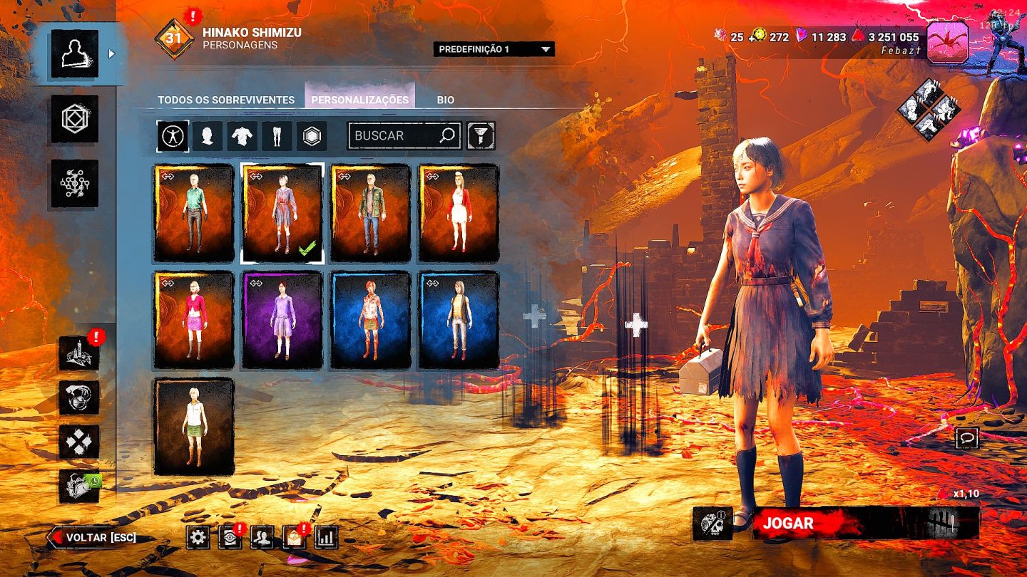 Conta Dead by Daylight - Com Skins Legacy legítimas