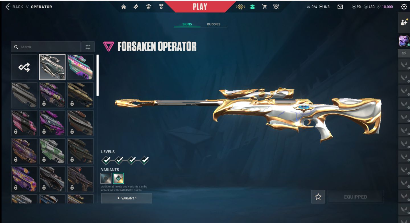 Conta de Valorant imortal