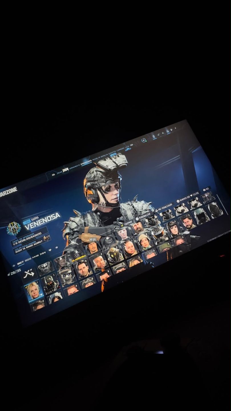 CONTA WARZONE PAUL ATREIDES, CAPITÃO PÁTRIA, TREM-BALA, SNOOPDOG, O LÍDER E MT++