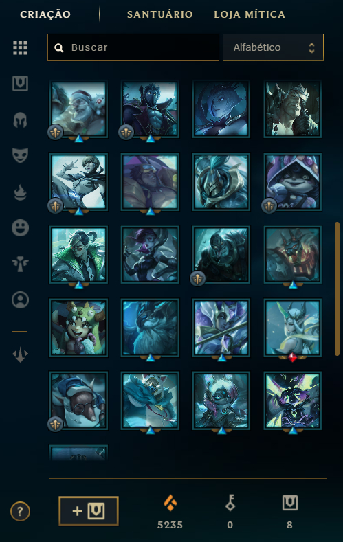 Conta Mestre 100lp 60% WR mmr alto
