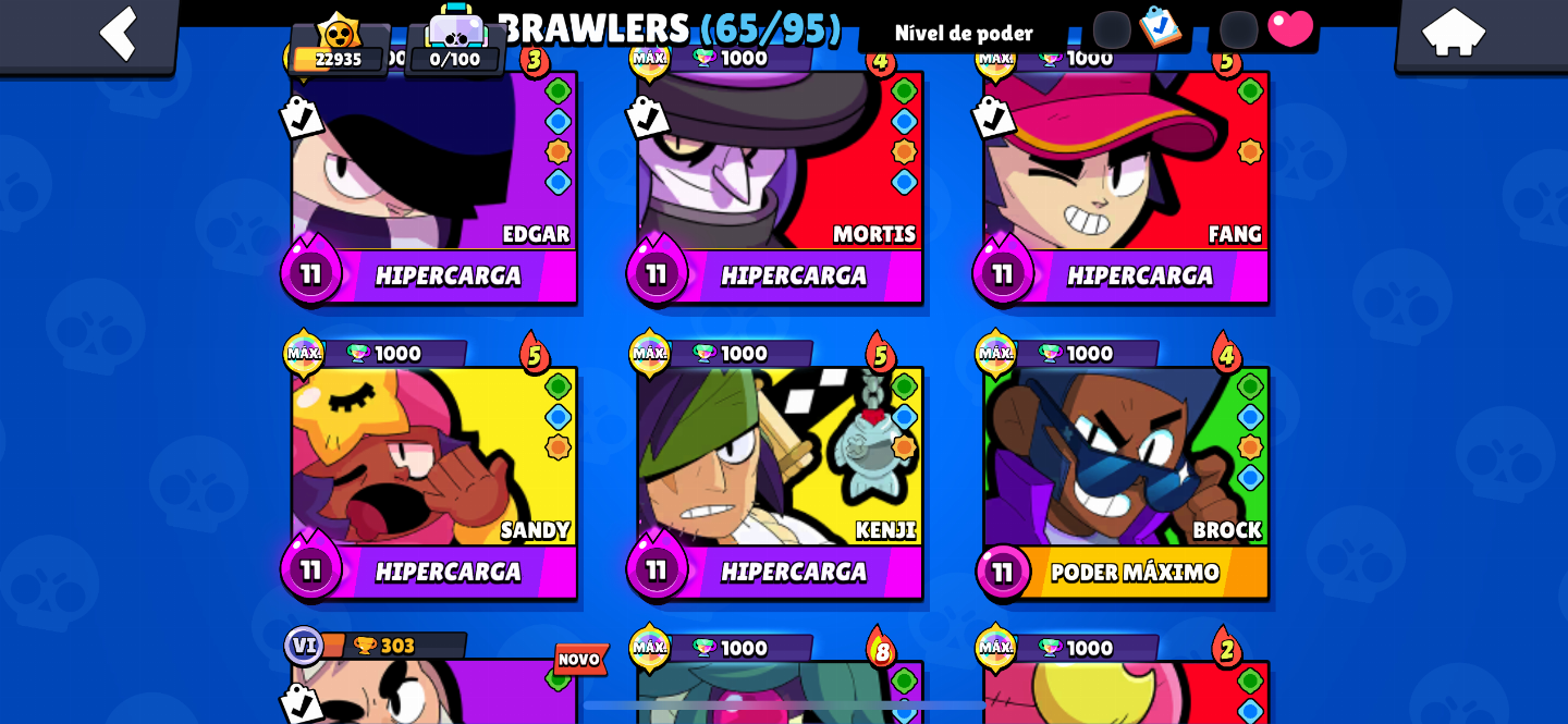 Melhor conta de braw stars 23k Trofeus (Venda rapida, promoção)