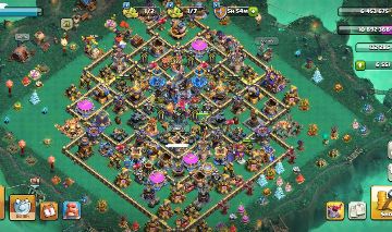 Conta Clash of Clans CV 18