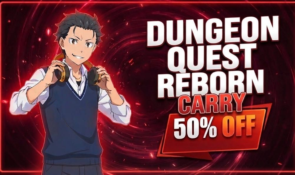 (50% off) Dungeon Quest Reborn | CARRY