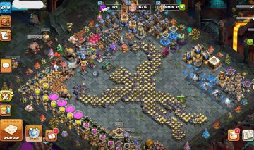 CONTA CLASH OF CLANS END-GAME - CENTRO DE VILA 18 (COM PASSES E MEDALHAS)