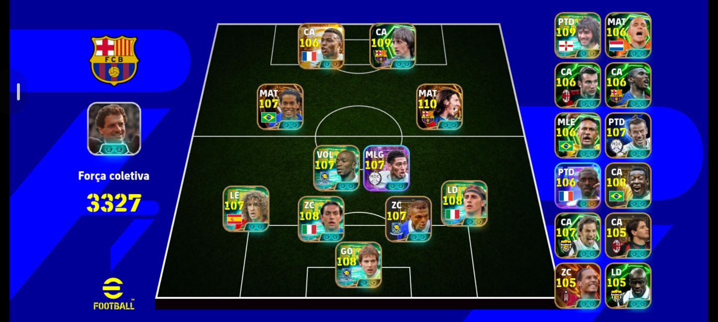 Conta efootball 3300+