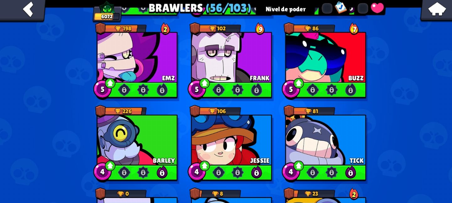 Conta de Brawl Stars Iniciante e Rara